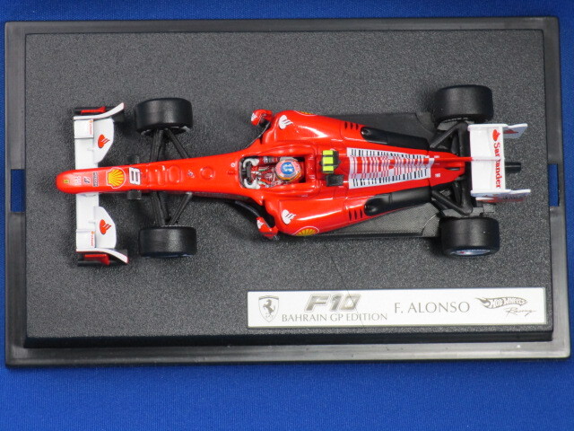 ★フェラーリ F10 バーレーンGPエディション フェルナンド アロンソ T6289　　 　 1/43 　Mattel製 　(管:MA-014)_画像5