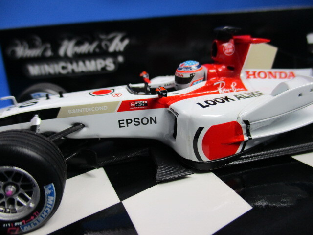 ★B・A・R Honda 006 T.Sato Japanese GP 2004 (400 040110) 1/43     Minichamps製  (管:MC-060)の画像5