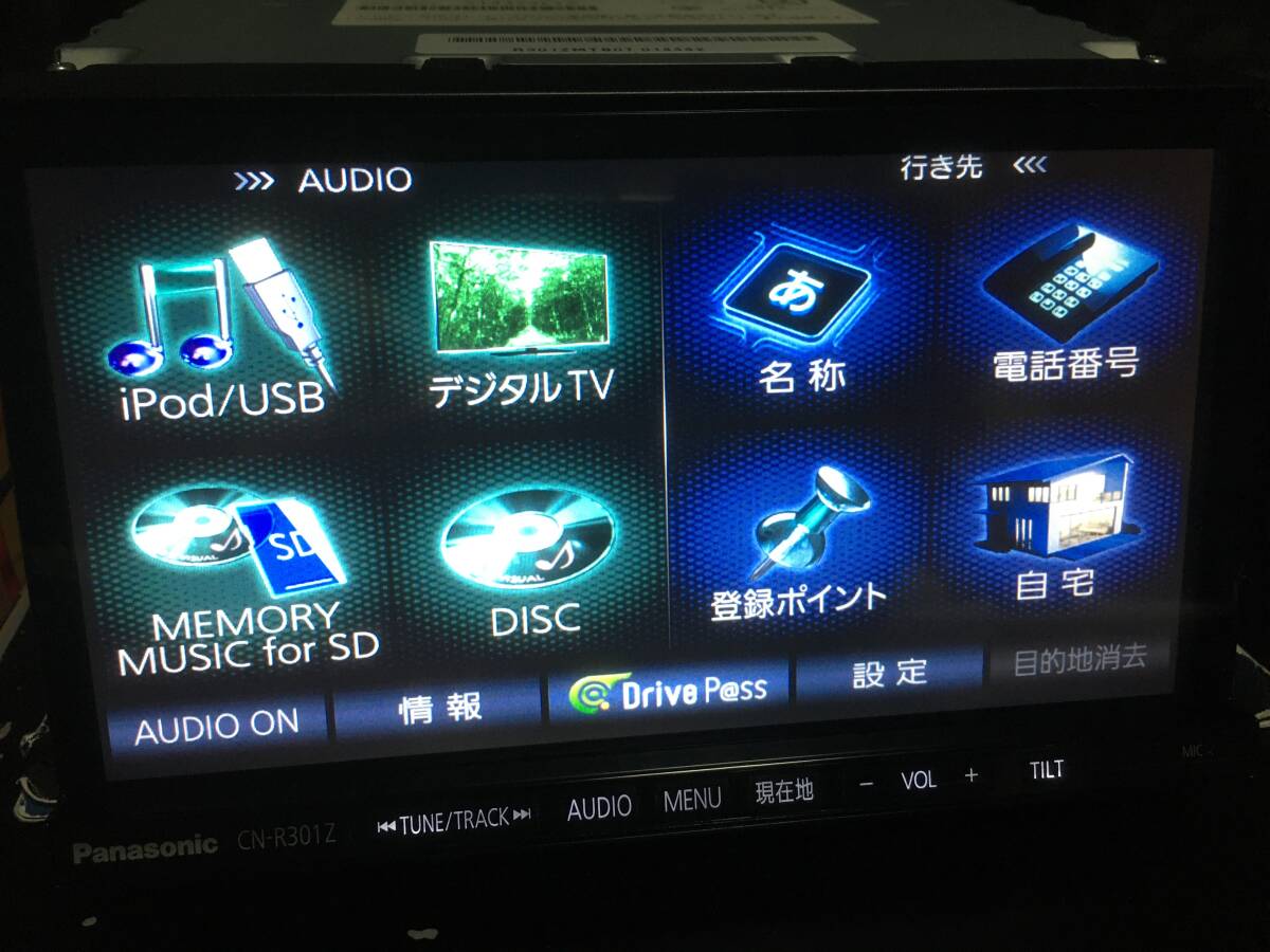 ★2018年度地図★新品アンテナ付★スズキ純正 パナソニック CN-R301ZA Bluetooth DVD再生 CD録音 フルセグ地デジ SD HDMI USB ハンドフリーの画像7