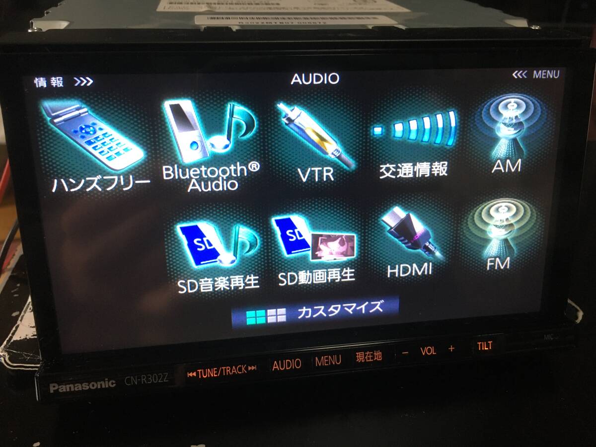 ★2019年度地図★新品アンテナ付★スズキ純正 パナソニック CN-R302ZA Bluetooth DVD再生 CD録音 フルセグ地デジ SD HDMI USB ハンドフリーの画像8