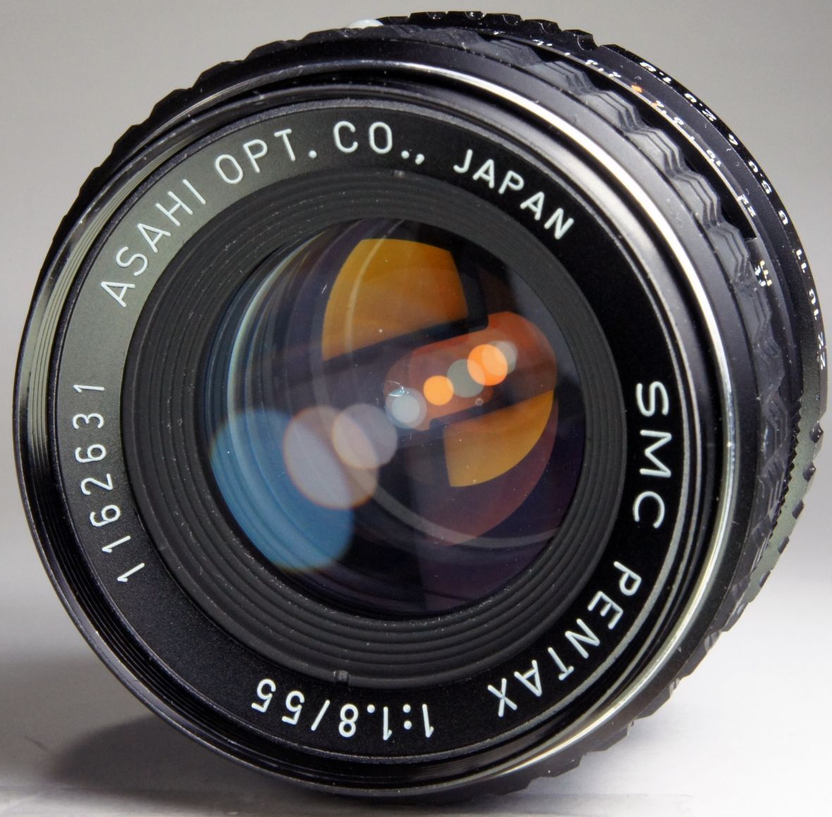 ☆美品☆ 分解整備・実写確認済 SMC PENTAX 55mm F1.8 ふわとろ描写やカラーバランスの良い描写が可能 バルサム切れ補修済み【送料410円】の画像1