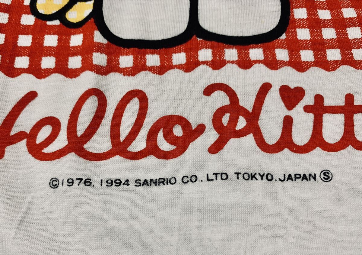 ハローキティ 半袖 Tシャツ サンリオ 1994 バンプレストの画像5