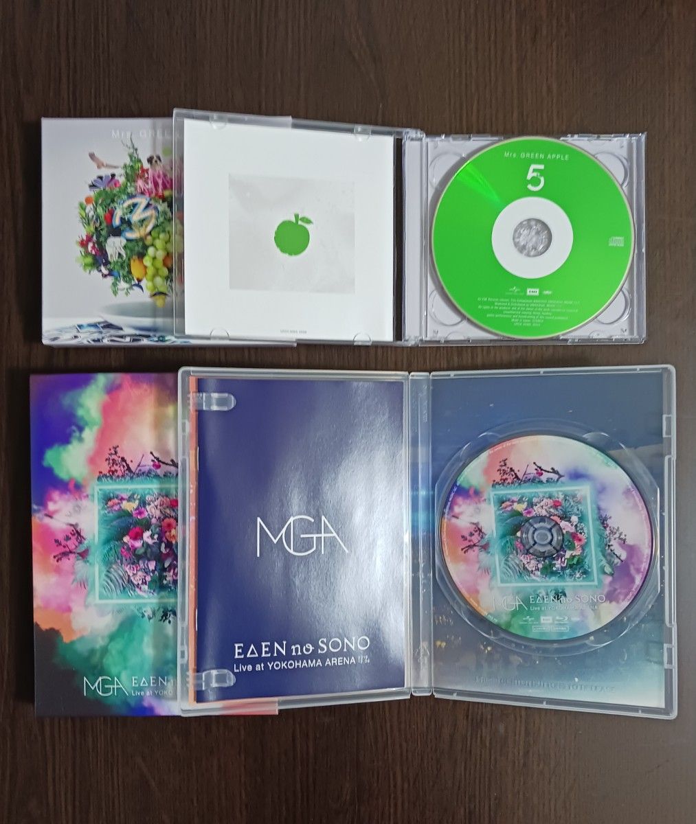 Mrs.GREEN APPLE 5COMPLETE BOX (完全生産限定) 専用箱+CD+DVD+Blu-ray+ポスター12枚