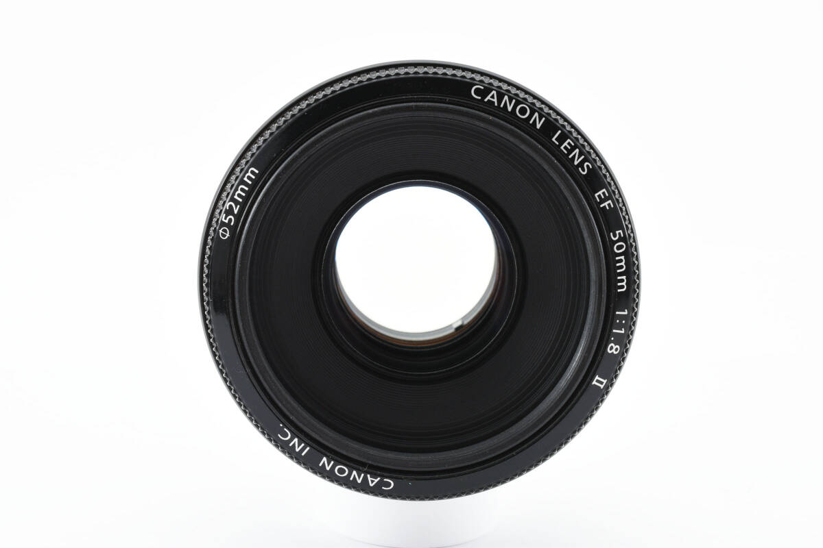 ★☆極上美品★ Canon キャノン CANON LENS EF 50mm F1.8 II EFマウント AF 標準 単焦点レンズ #240420の画像3
