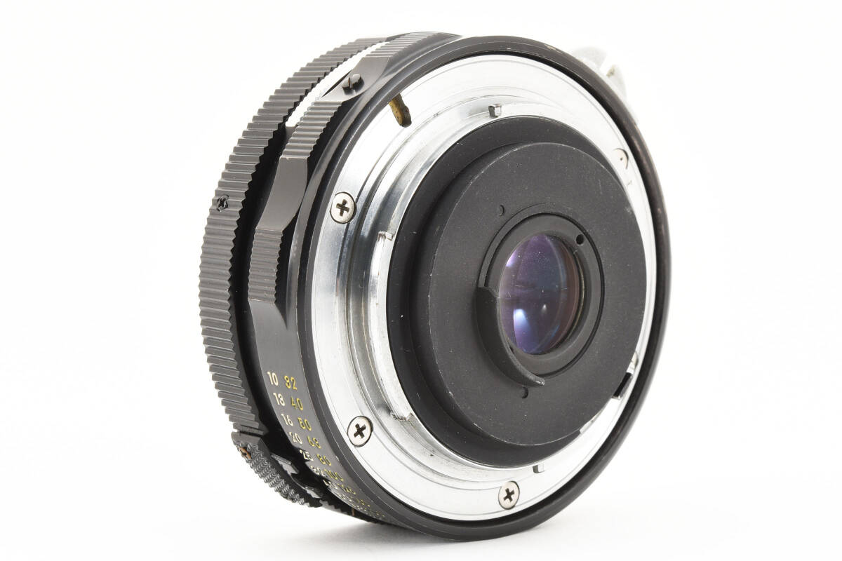 ★☆極上美品★ NIKON GN Auto Nikkor・C 45mm F2.8 非Ai パンケーキレンズ ニコン★清潔感溢れる綺麗な外観！#240451の画像7