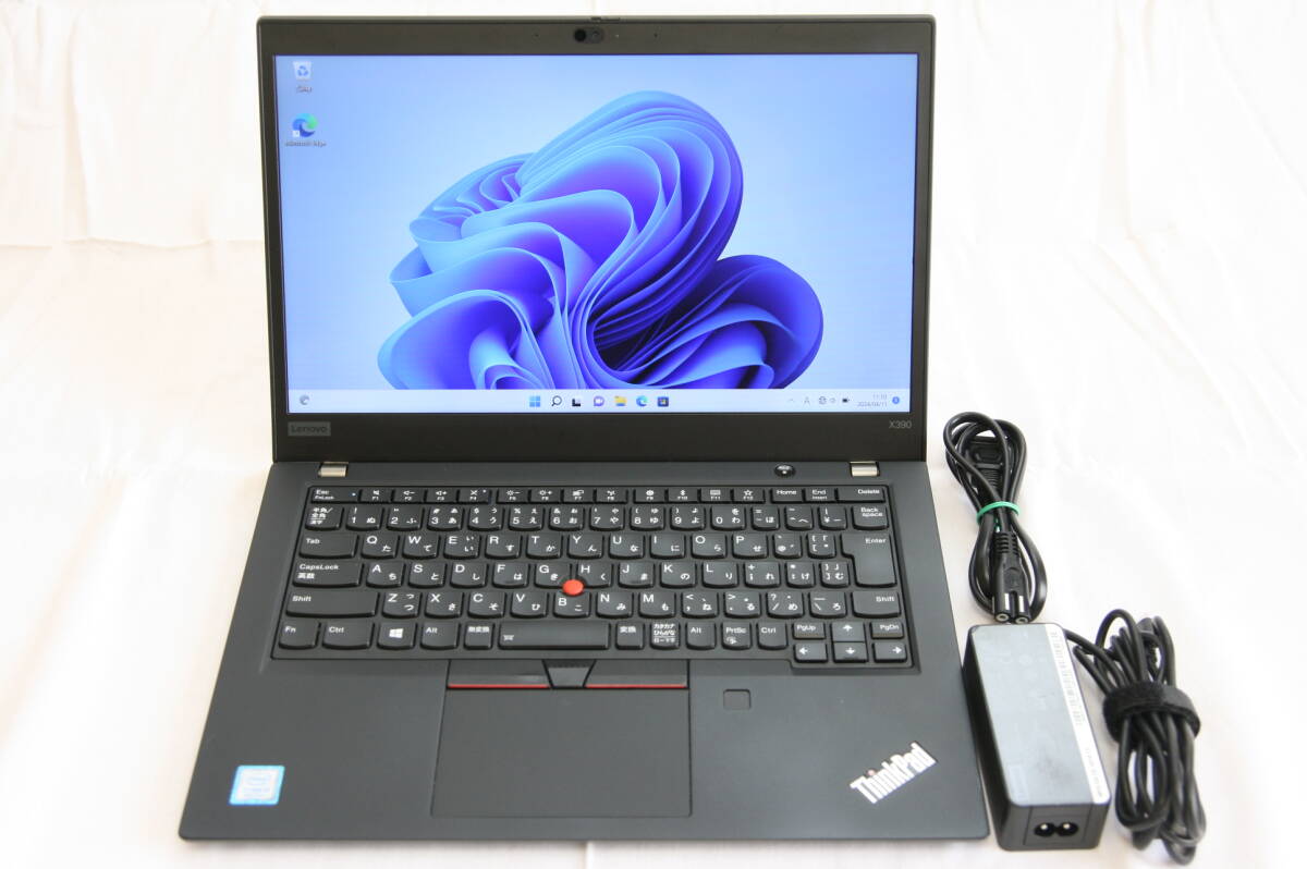 Lenovo ThinkPad X390 i5-8265U MEM16GB SSD256GB FHD タッチパネルの画像1