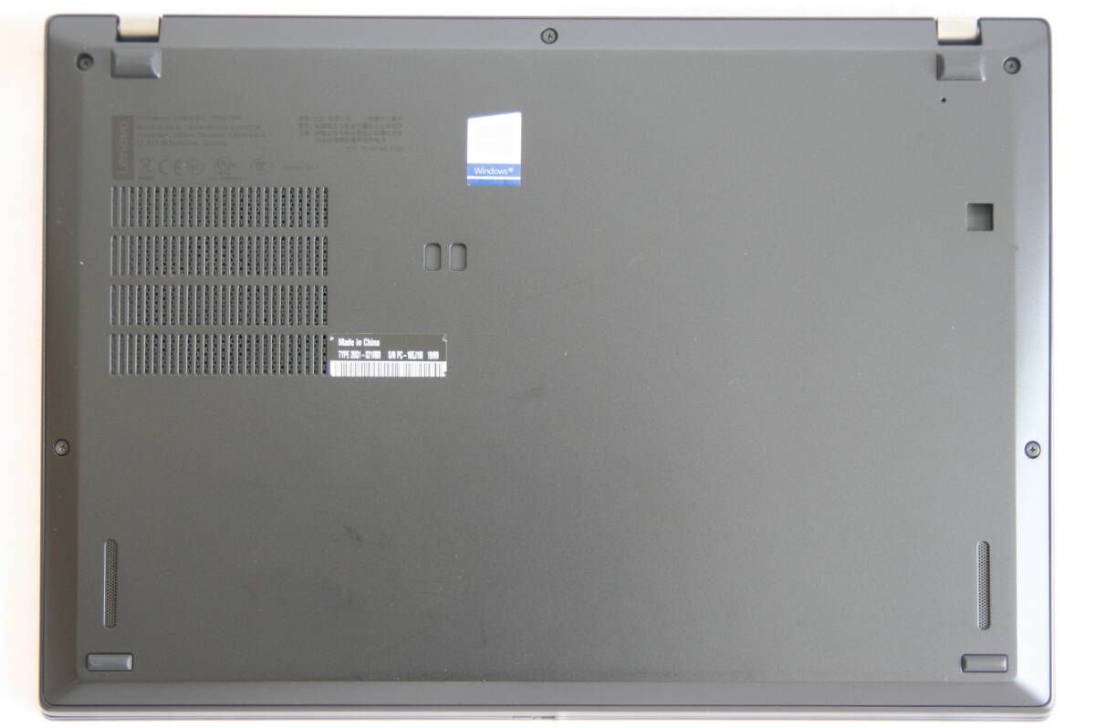 Lenovo ThinkPad X390 i5-8265U MEM16GB SSD256GB FHD タッチパネルの画像4