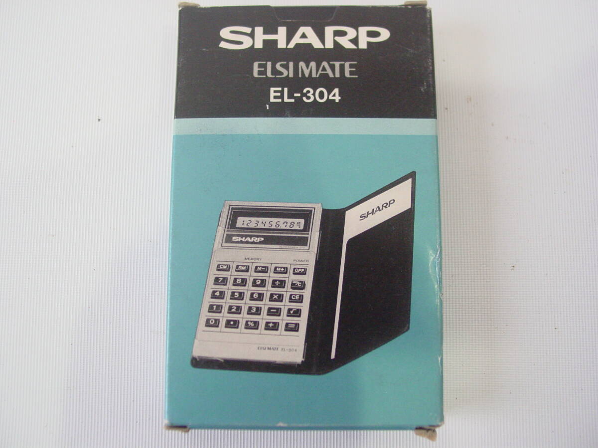 * new goods SHARP sharp EL-304 ELSI MATE L si- Mate calculator 