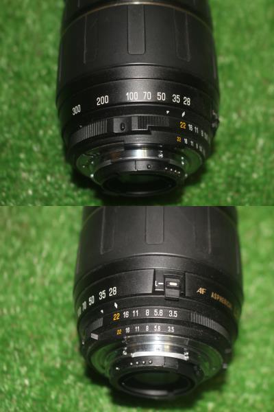 4071 TAMRON タムロン LENS AF ASPHERICAL LD [IF] 28-300mm 1:3.5-6.3 MACRO Φ72 185Dの画像3