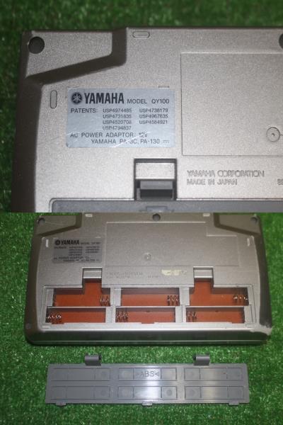 4139 YAMAHA QY100 mobile sequencer rhythm machine present condition goods 