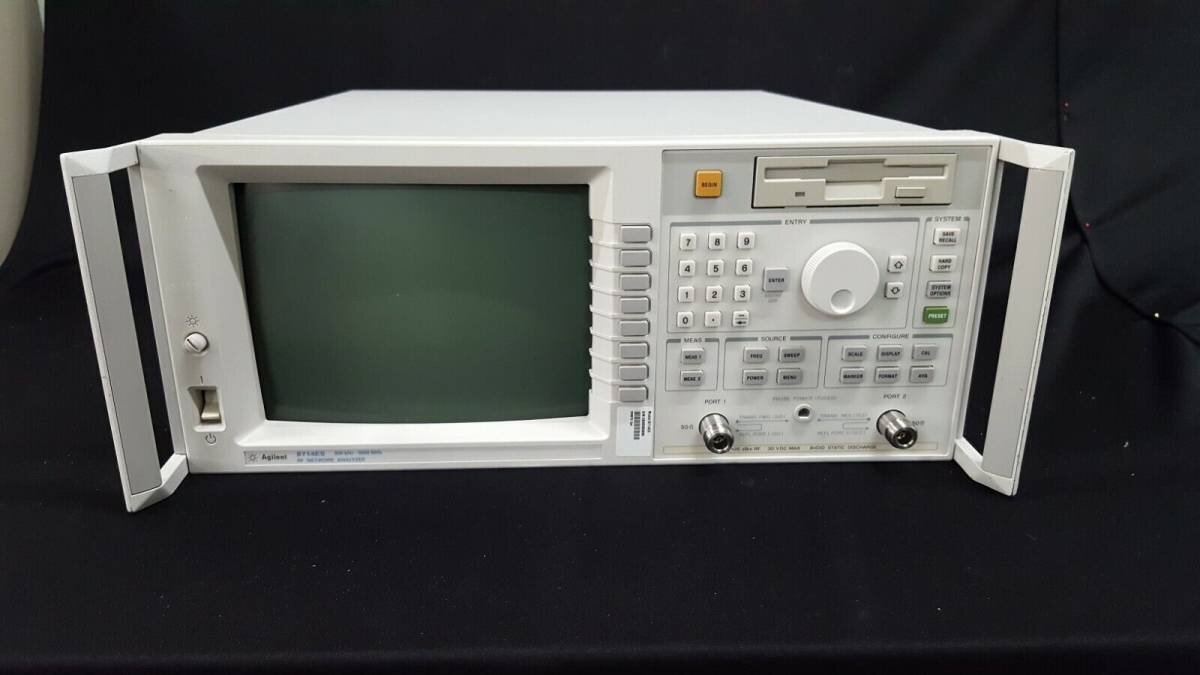 (NBC) Agilent 8714ES RFネットワーク・アナライサ 300KHz - 3GHz RF Network Analyzer (中古 0896)_画像1