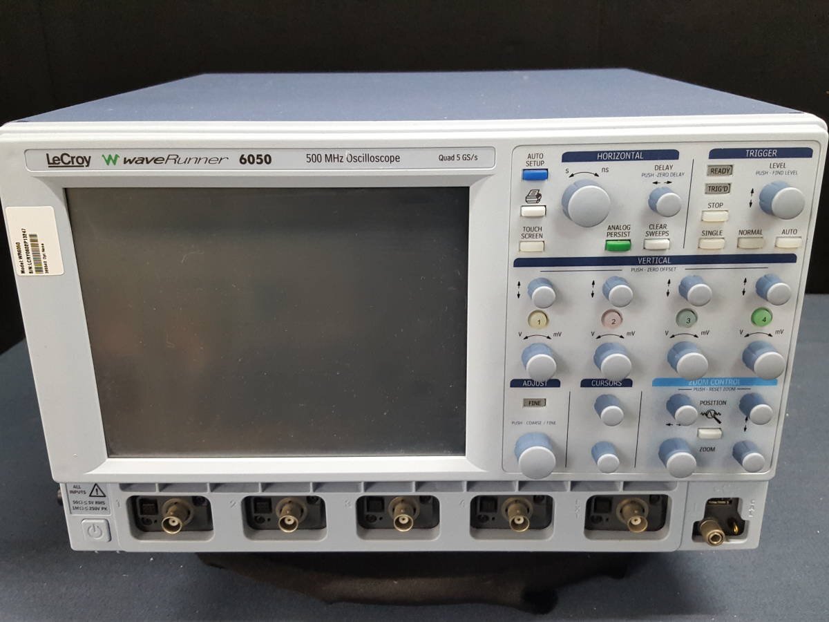 (NBC) 中古 レクロイ Lecroy Waverunner 6050 ディジタルオシロスコープ 500MHz 4ch 5GS/s Oscilloscope (3247)_画像1