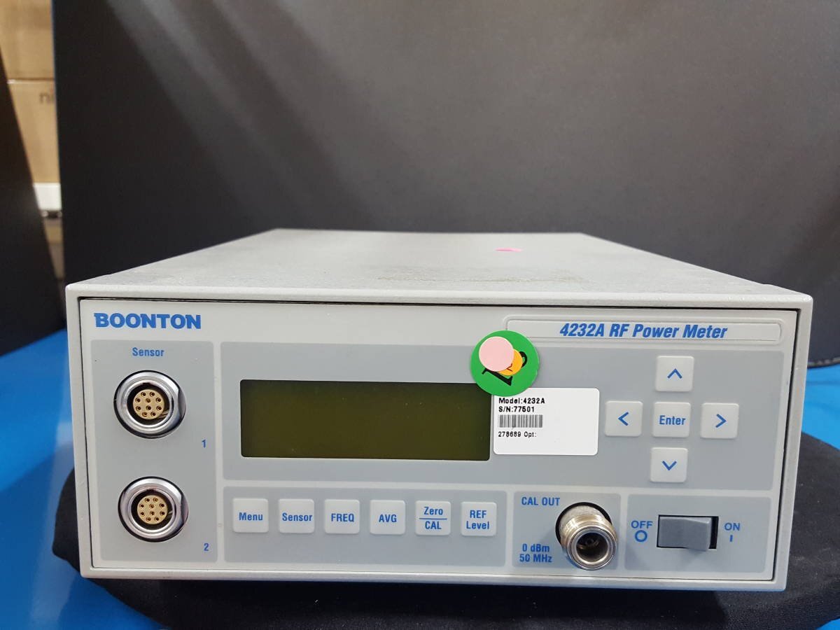 (NBC) 中古 Boonton 4232A RFパワーメーター RF Power Meter (7501)_画像1