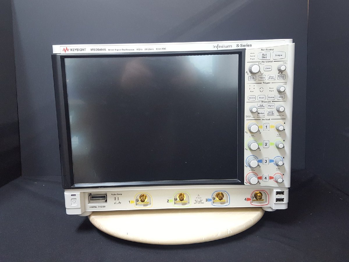 [NBC] Keysight MSOS404A Осциллограф высокого разрешения 4 ГГц, 4+16CH, 20GSA/S Осциллограф высокого разрешения, Opt.100 (100 Мрн) использовал#0121