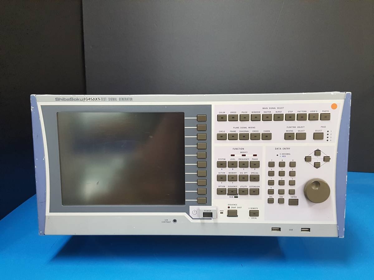(NBC)「現状販売・As-is」シバソク(ShibaSoku) TG45AX デジタルテスト信号発生器 Test Signal Generator, TG45BX003付き (中古 7645)_画像1