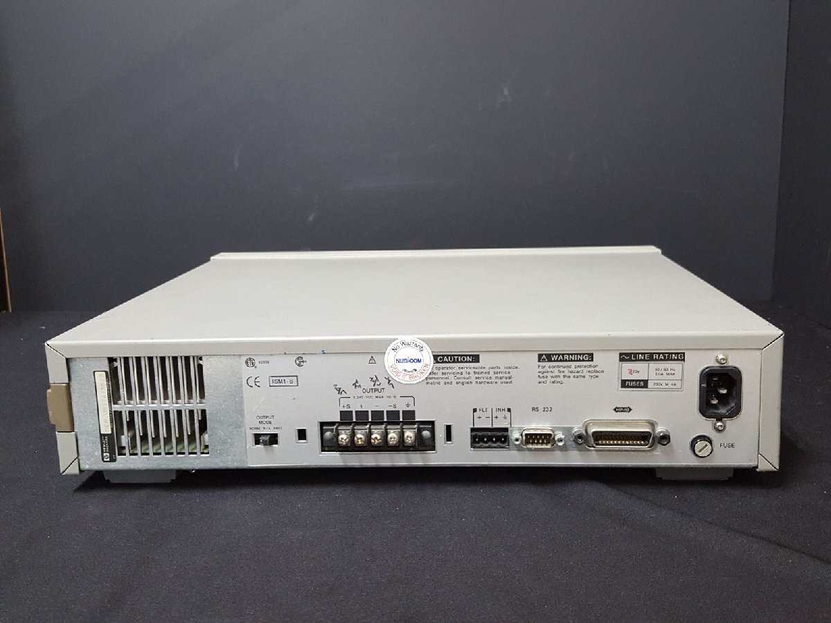 [NBC] Agilent 6632B 100Wシステム電源（20 V、5 A）System DC Power Supply (中古 5822)_画像5