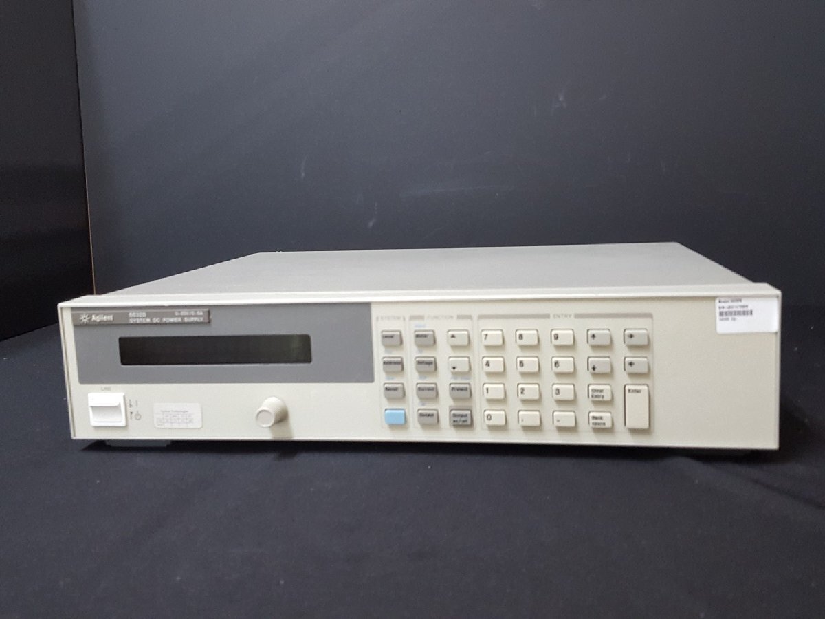 [NBC] Agilent 6632B 100Wシステム電源（20 V、5 A）System DC Power Supply (中古 5822)_画像1