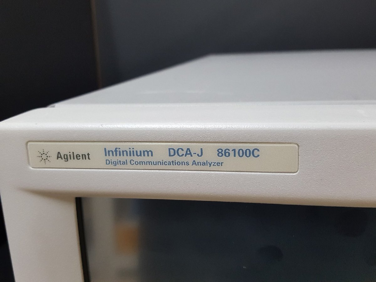 [NBC] Agilent 86100C Infiniium DCA-J広帯域オシロスコープ・メインフレーム (Op. 001/092/200/201) Oscilloscope Mainframe (中古 0446)_画像2