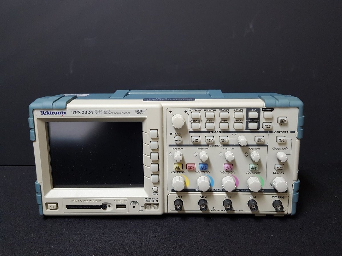 [NBC] Tektronix TPS2024 デジタル・ストレージ・オシロスコープ 200MHz 2GS/s 4ch Digital Oscilloscope (中古 7616)_画像1