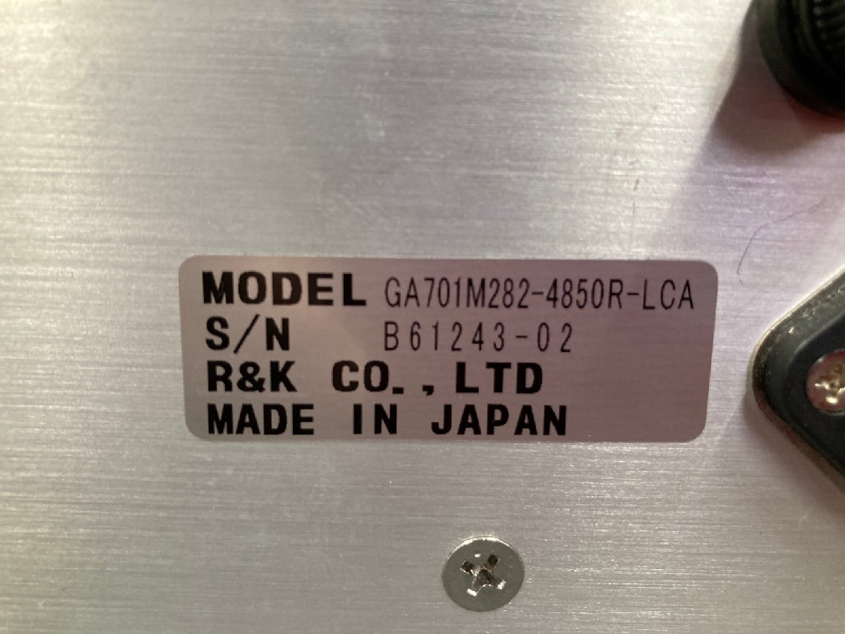 R&K GA701M282-4850R-LCA RF POWER AMPLIFIER 広帯域アンプ 700MHz～2800MHz +59dB 100W [4302]_画像5
