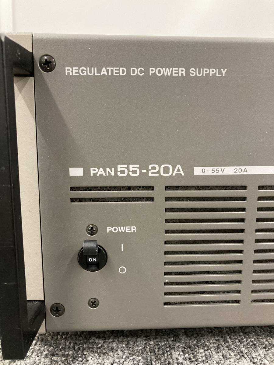 KIKUSUI PAN55-20A REGULATED DC POWER SUPPLY 菊水電子工業 直流安定化電源 [0586]_画像2