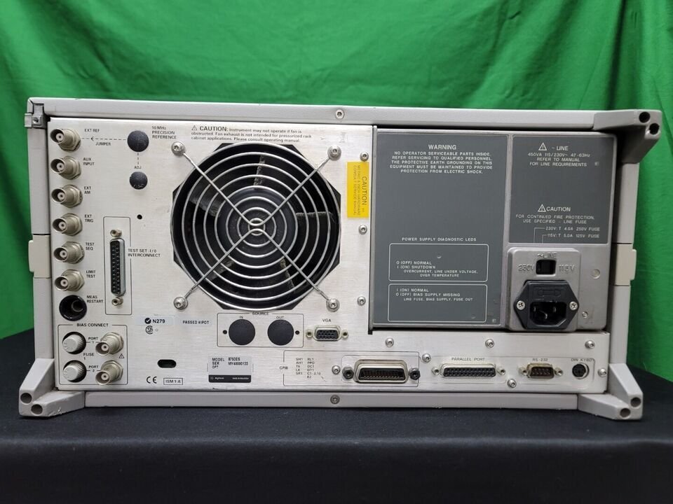 (NBC) Agilent 8753ES ネットワークアナライザ 30kHz to 3GHz S-parameter Network Analyzer (中古 0133)_画像6