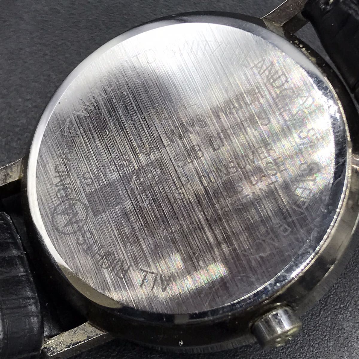 M466 電池交換済み MONDAINE モンディーン SBB CFF FFS 腕時計 QZ クオーツ 白文字盤 メンズ レディース 稼働品の画像8