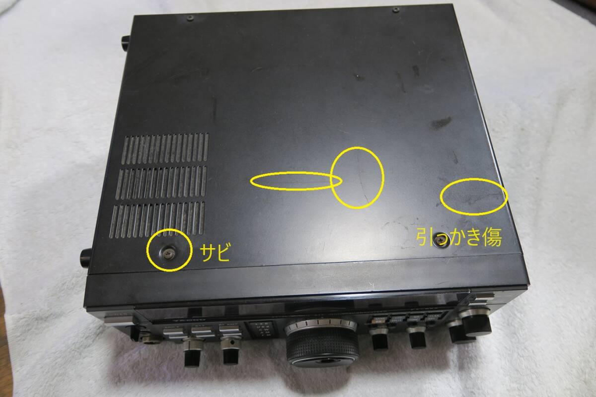 YAESU FT-655 24/28/50MHz ALL MODE 100W modified zene hippopotamus 24.5~60.0MHz CB27M Hz band sending possible CW filter XF-455M601-01 attaching operation goods 