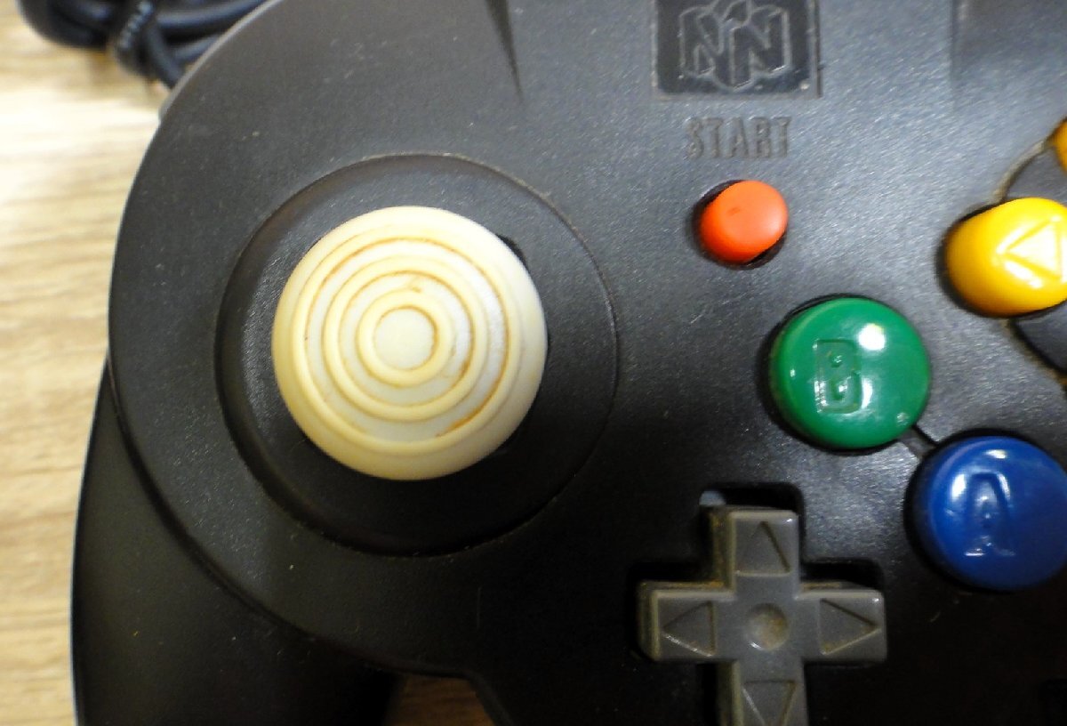 【中古】Nintendo 任天堂 NINTENDO64 NUS-01 本体/コントローラー/コントローラーパック/６４GBパック クリアブルーの画像10
