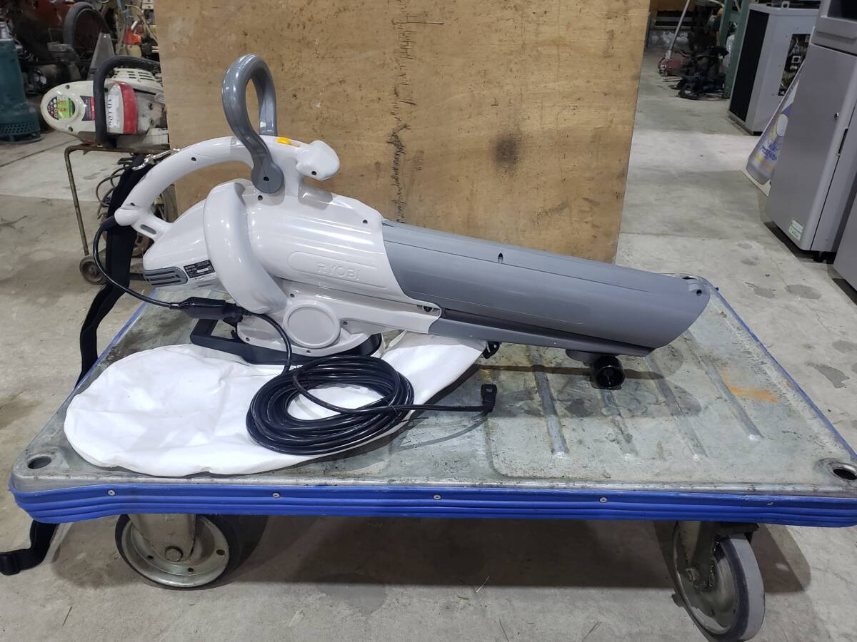 Q5885 electrification OK/ present condition delivery * selling up * Kyocera RESV-1500 blower vacuum 