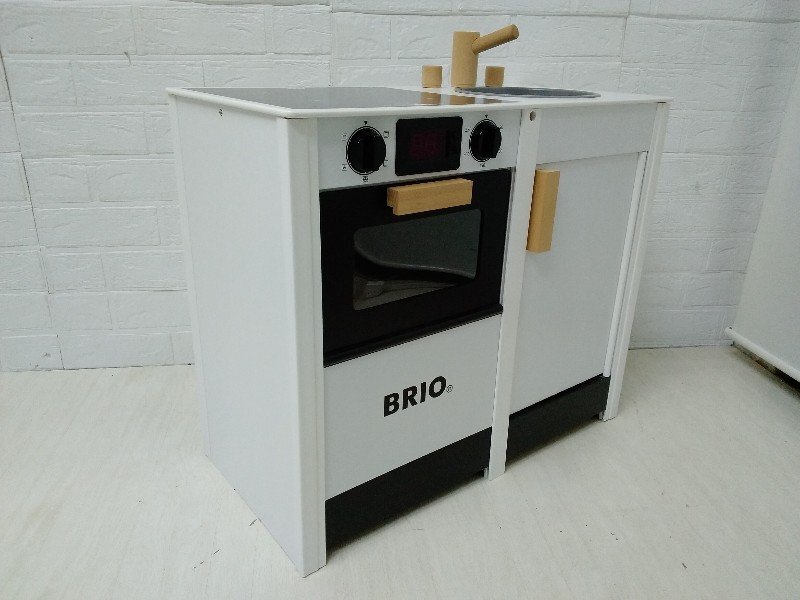 BRIO ブリオ キッチン おもちゃ まとめて キッチン用品 玩具 おままごと 野菜 まな板 イケア 鍋 ヘラの画像2