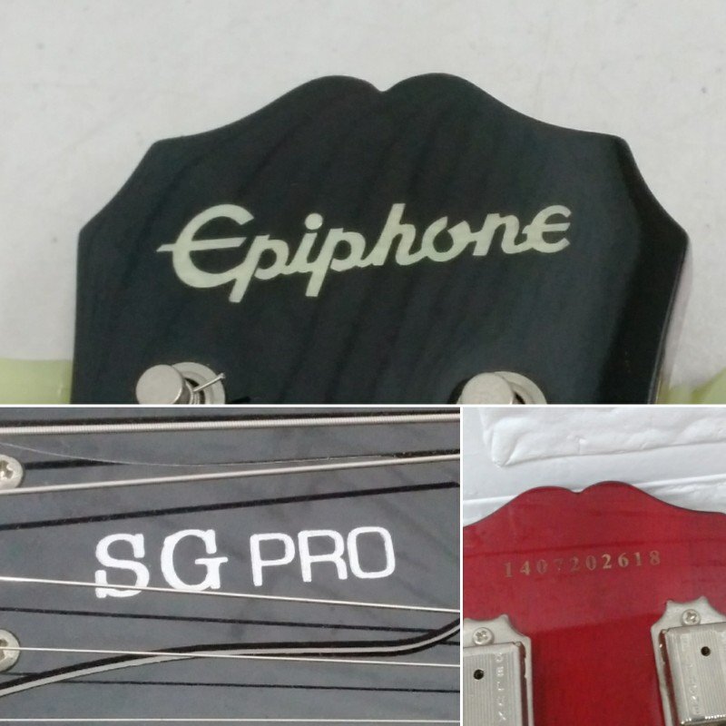 Epiphone エピフォン SG PRO エレキ ギター 弦楽器 ソフトケース 付きの画像4