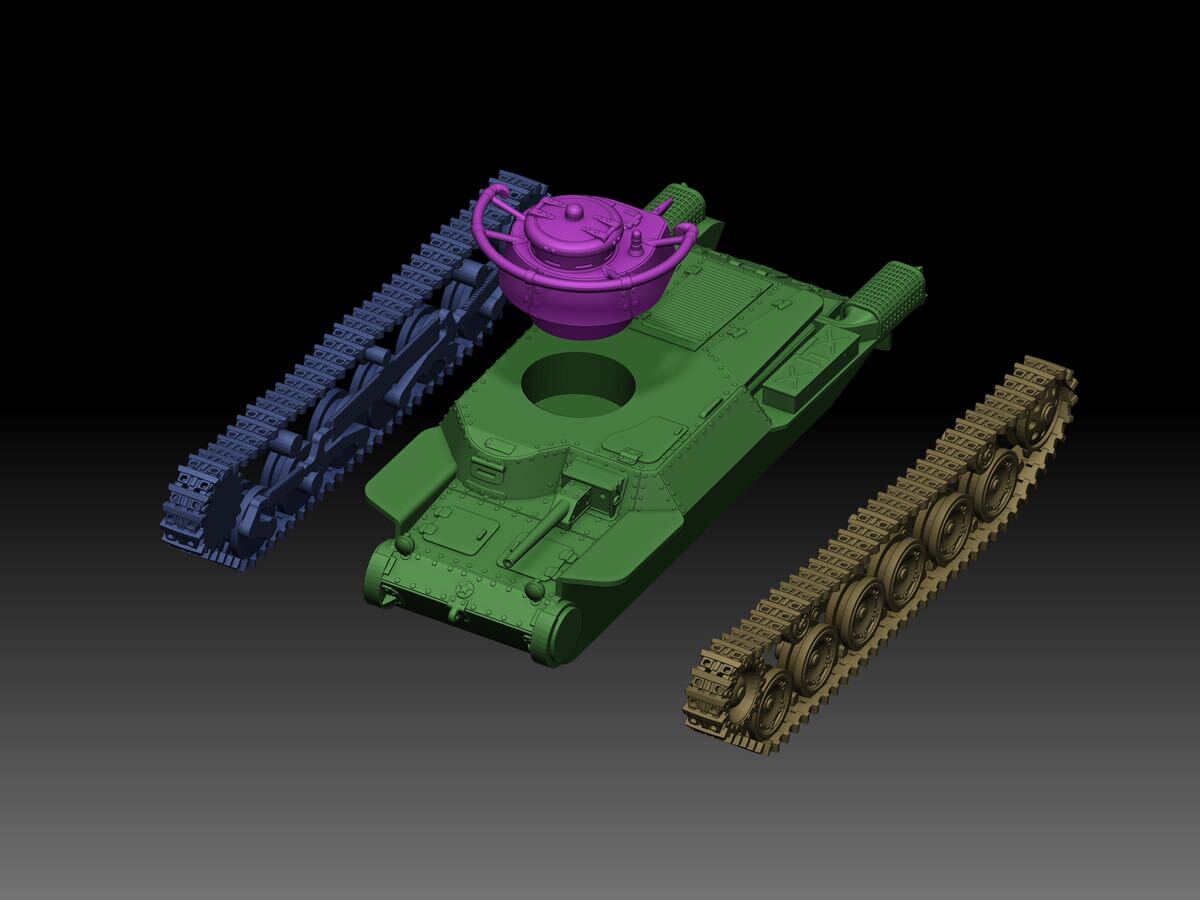 1/35 resin kit not yet painting WWⅡ Japan land army 9 7 type middle tank finger . tank type [ including in a package possibility ]240423