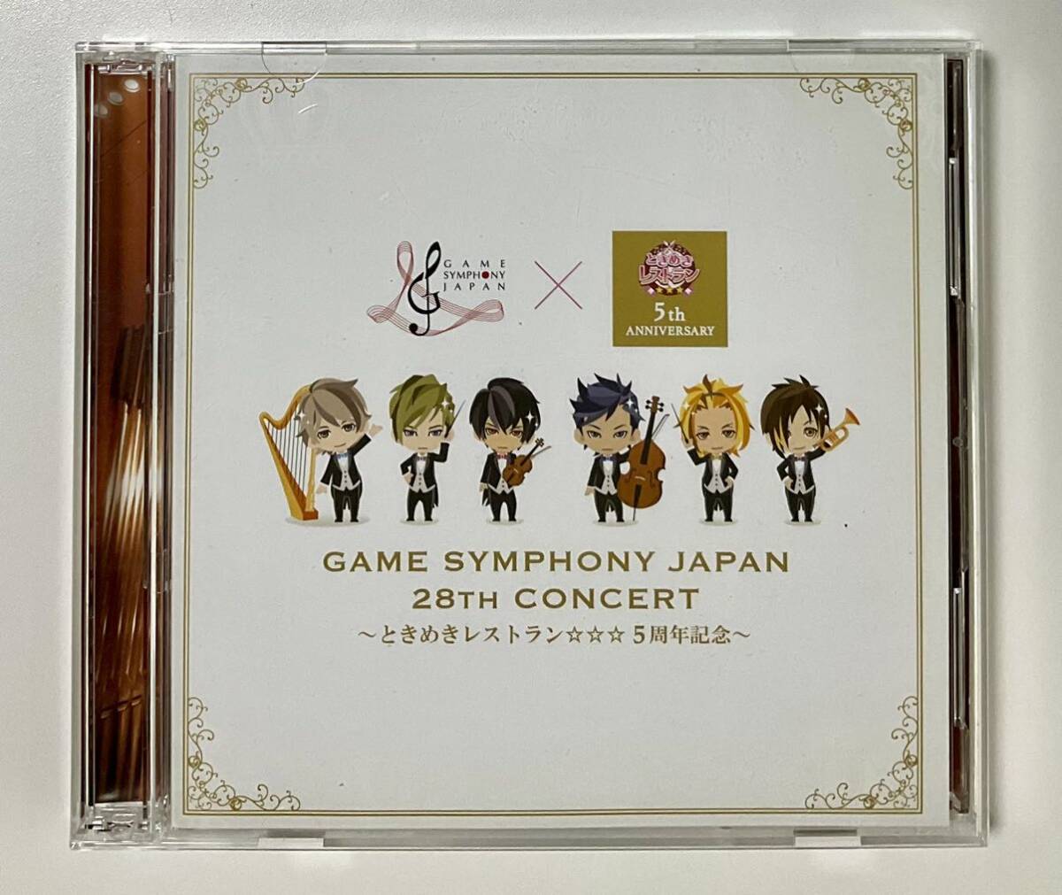 CD２枚組 GAME SYMPHONY JAPAN 28th concert ときめきレストラン5周年記念 ゲームシンフォニージャパンの画像1
