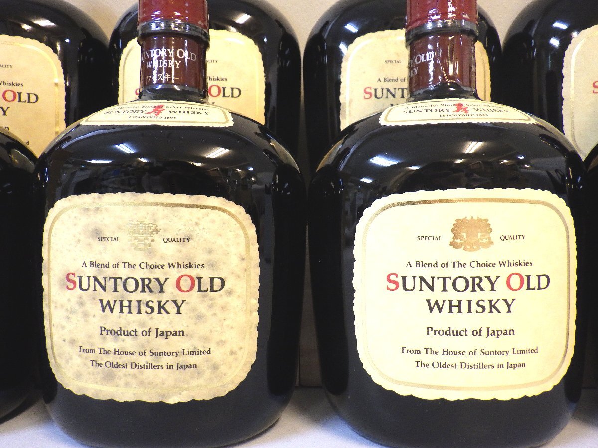 【東京都内限定】古酒 未開栓 10本セット SUNTORY OLD WHISKY サントリー オールド ウイスキー 国産 750ml 43% B5070sz_画像2