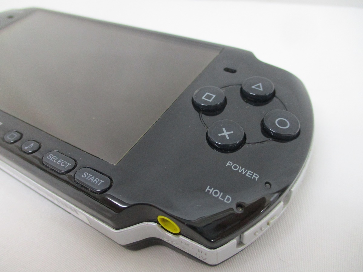 7152P PSP-3000PB プレイステーション・ポータブル ピアノ・ブラック メモリースティック プロデュオ 2GB付き ゲーム機 動作確認済の画像5