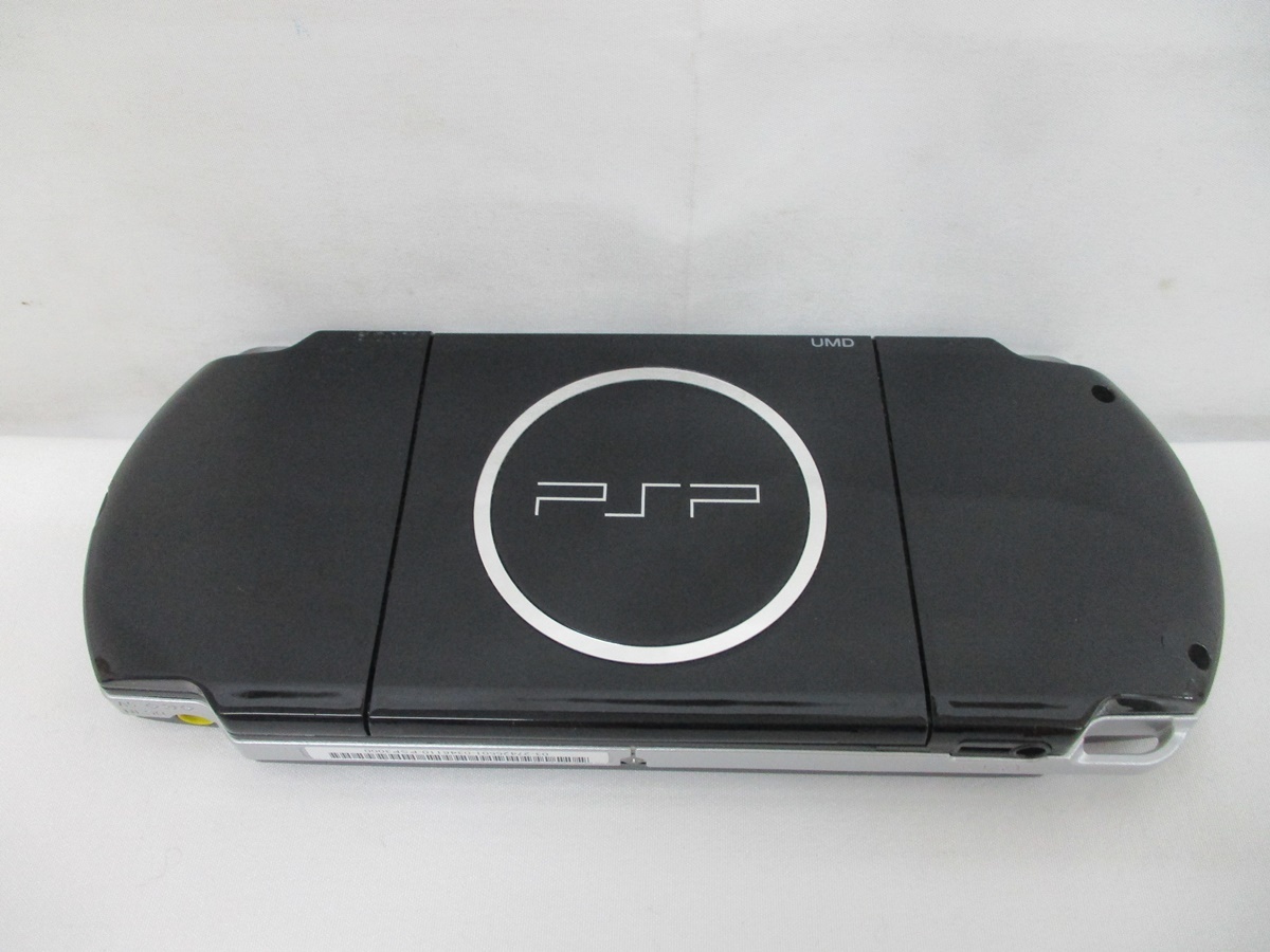 7152P PSP-3000PB プレイステーション・ポータブル ピアノ・ブラック メモリースティック プロデュオ 2GB付き ゲーム機 動作確認済の画像8