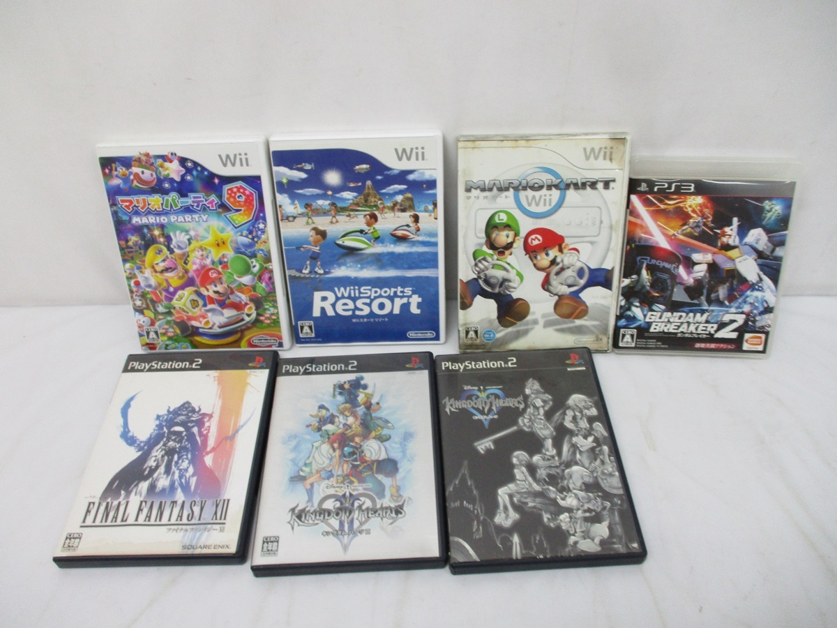 7433Y game soft large amount Junk * PS3 PS2 PS Wii PSVITA Hsu fami Nintendo 64 Game Boy Famicom DS PSP Mario Zelda other 