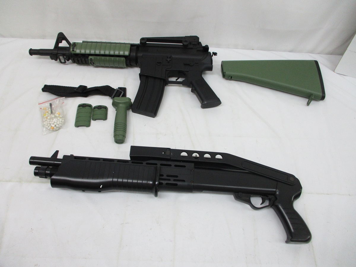 7455B 電動ガン エアガン 10歳以上 まとめ ★ 東京マルイ BOYSHG G36C / SOPMOD M4 / MP5A5 Crown クラウン ショットガンスーパーSSⅡ他の画像4