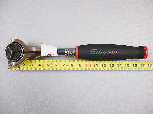即落◎スナップオン*コンパクト*3/8”丸型ヘッドラチェット(C737)／Ratchet, Compact Round Head, Swivel, 6- 13/16／MADE IN USA