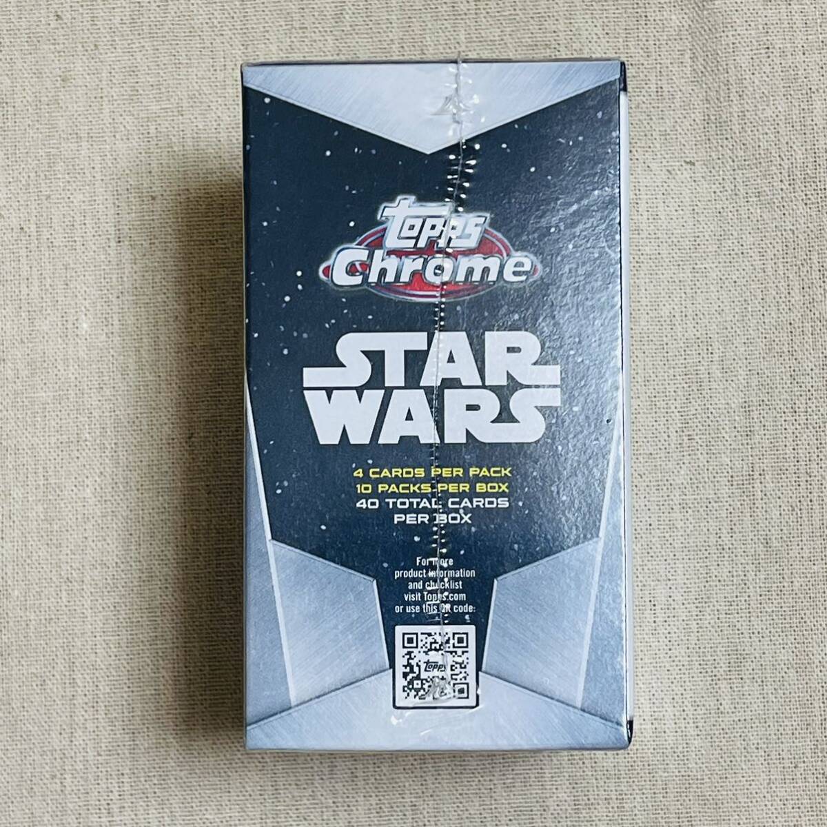 新品送料無料　STAR WARS CHROM 2023 TRADING CARDS BOX スターウォーズ　クローム　トレーディングカードボックス