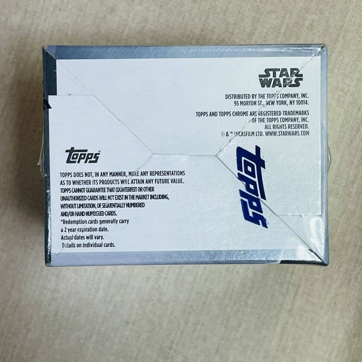 新品送料無料　STAR WARS CHROM 2023 TRADING CARDS BOX スターウォーズ　クローム　トレーディングカードボックス