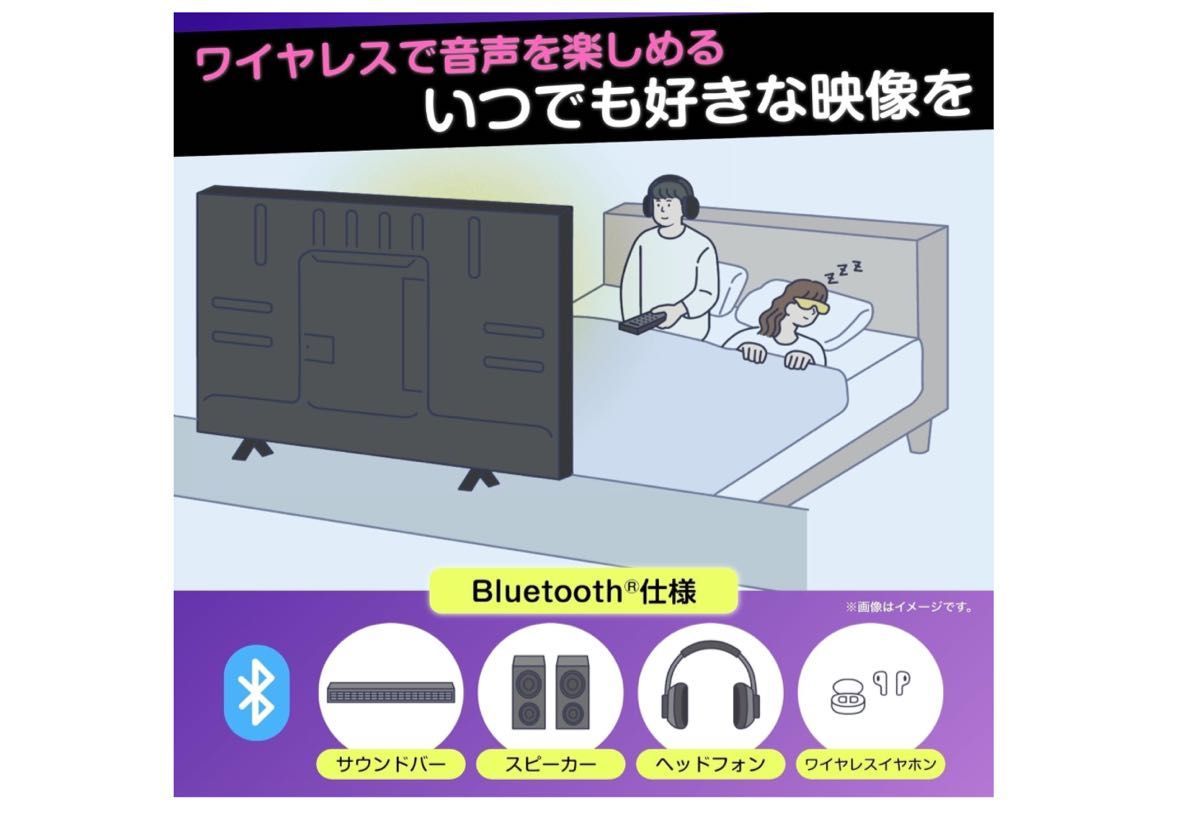 未使用品　ハイセンス 65V型 4Kチューナー内蔵 液晶 テレビ 65E6K ネット動画対応 