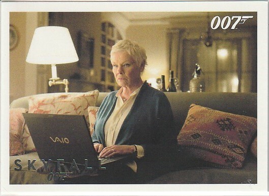 Skyfall Parallel Base Set - Gold Foil 99/100等 James Bond Autographs & Relics Trading インサート６枚の画像7