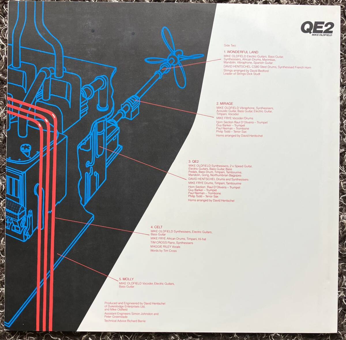 MIKE OLDFIELD / QE2 ( UK Orig )_画像3