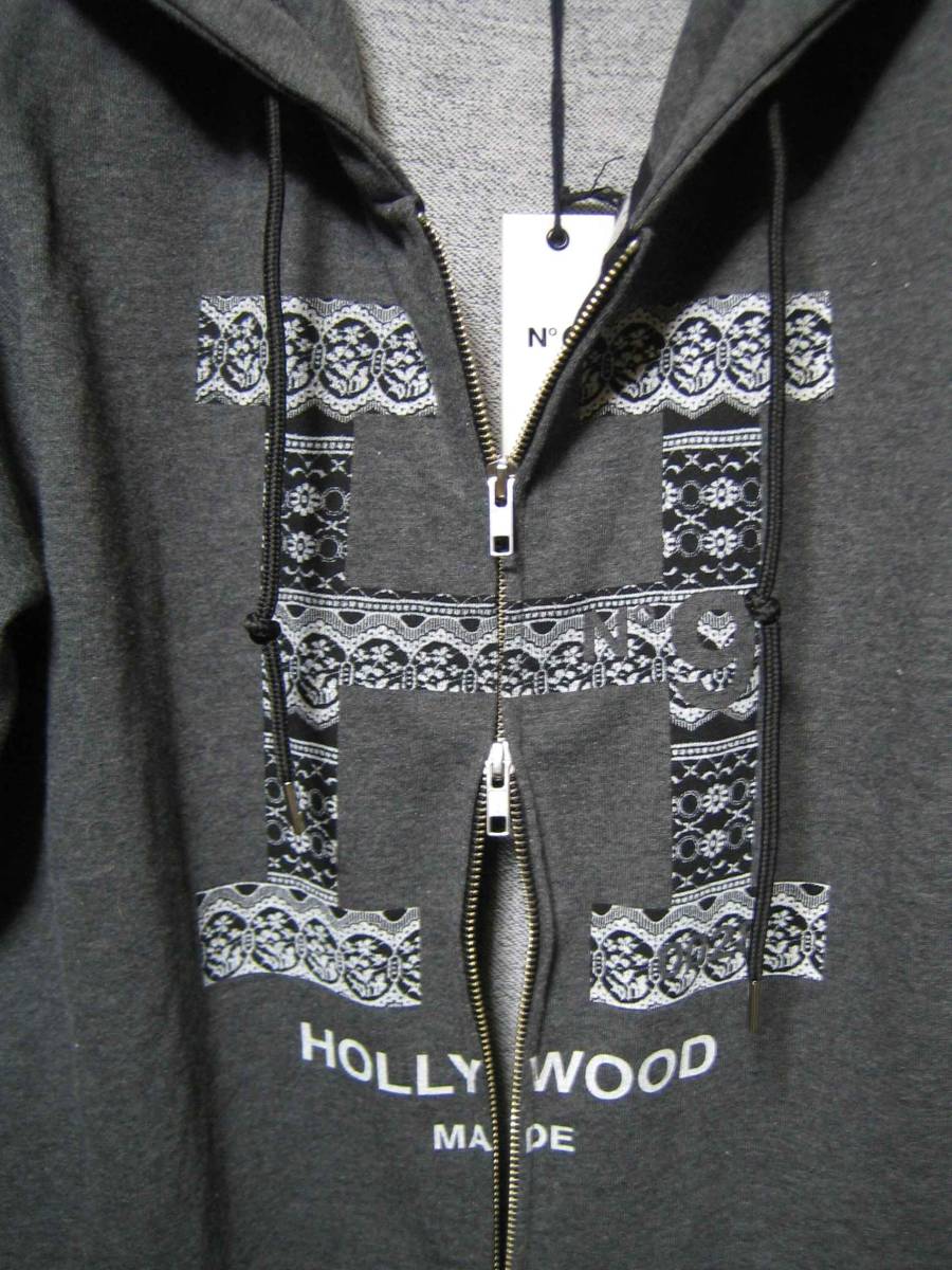  new goods HOLLYWOOD MADE Hollywood meido double Zip Parker 
