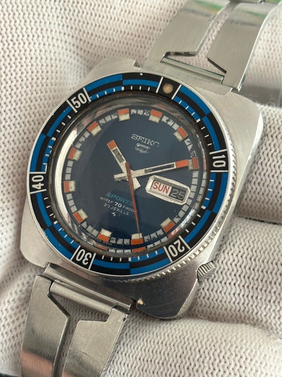 ※最終値下げ 希少 SEIKO セイコー 5スポーツ Ref.5126-8120 稼働品◎