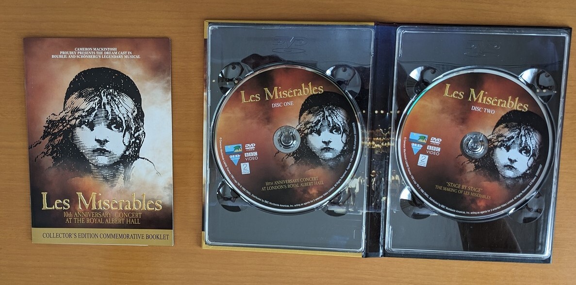 【注意：日本の通常のDVDでは再生不可：リージョン１、NTSC】レミゼラブル１０周年、Les Miserables: 10th Anniversary Concert [DVD]_画像3