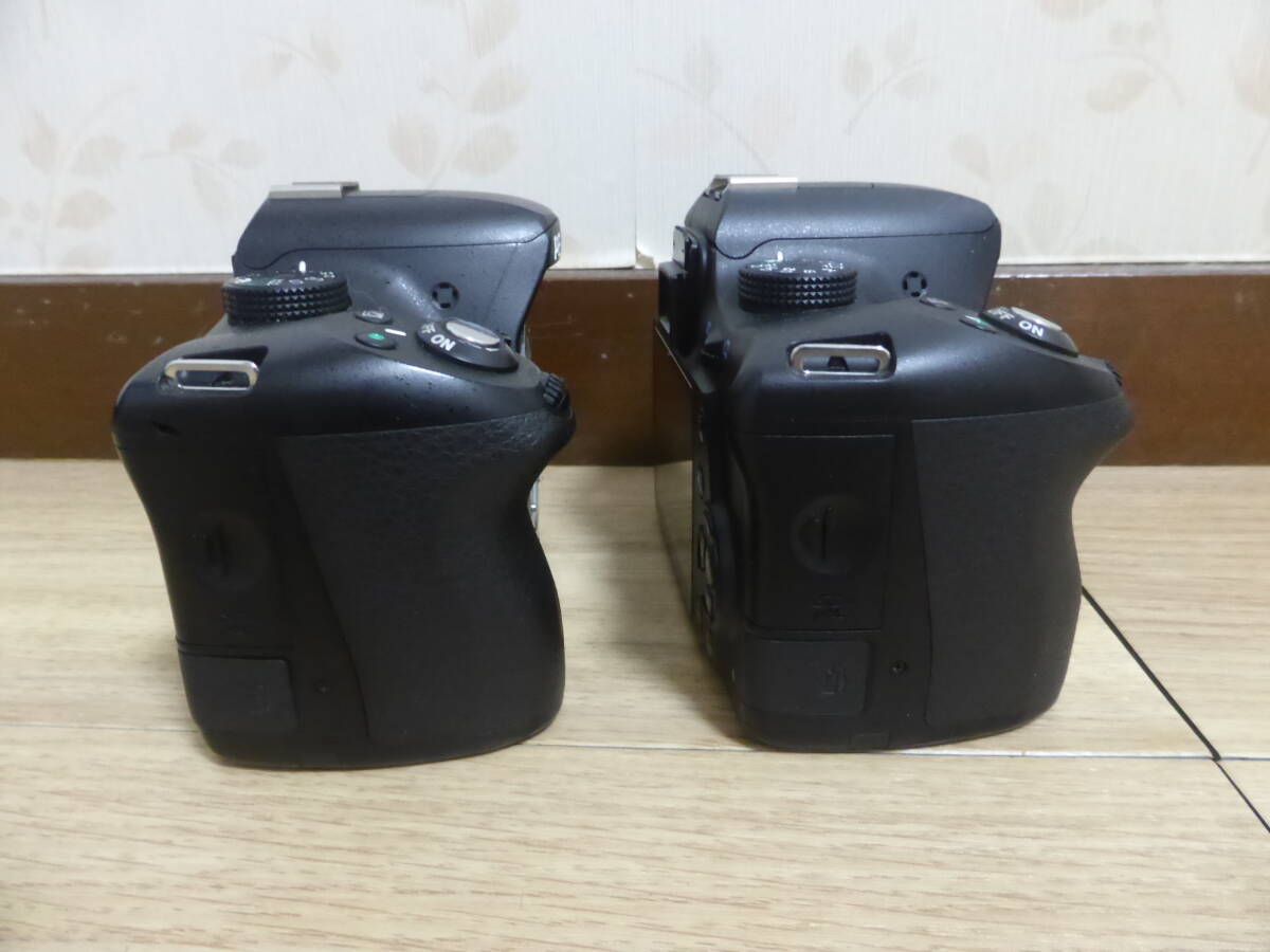 PENTAX ペンタックス K-50 デジタル一眼レフカメラ 2台まとめ 未確認 ジャンク☆の画像5