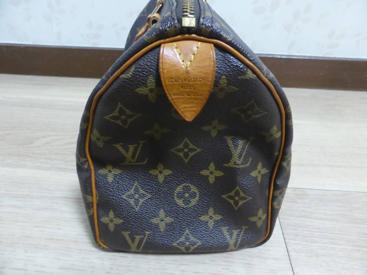 LV☆ヴィトン　モノグラム　スピーディ25　ハンドバッグ☆_画像9